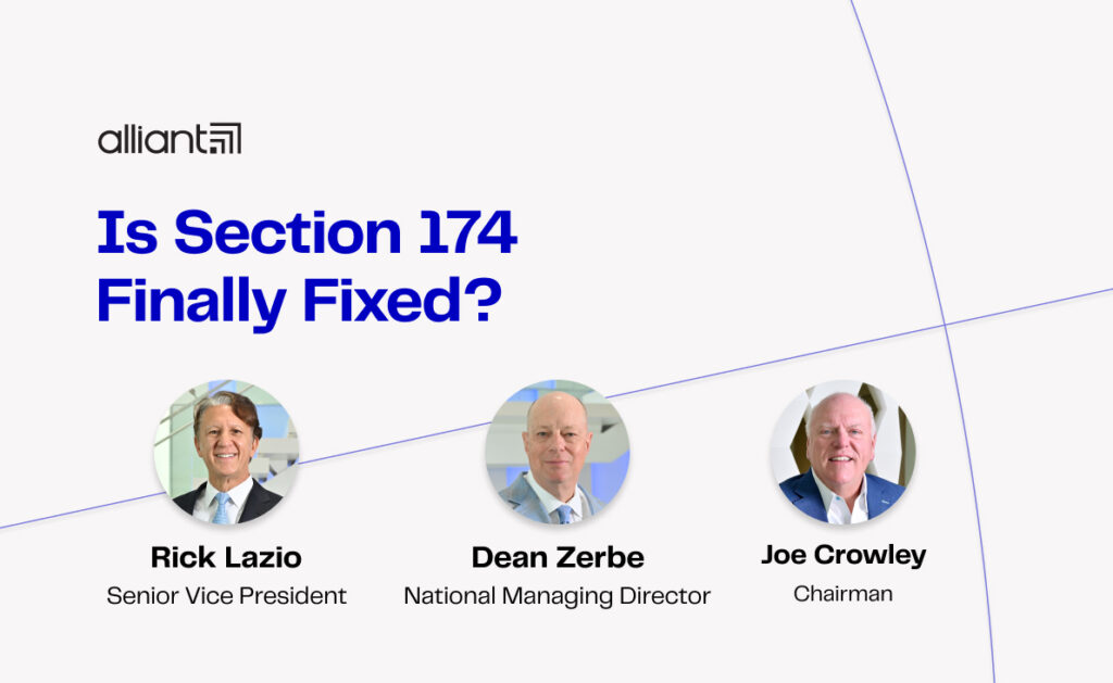 Breaking News from Capitol Hill: Is There Finally a Fix for Section 174?