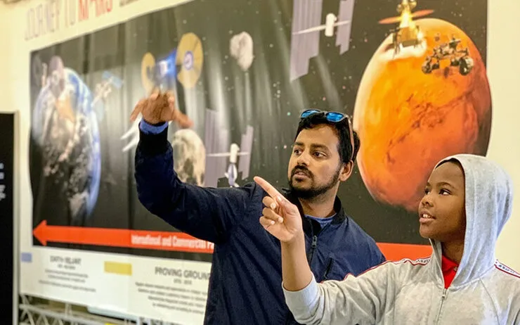 Inspiring The Next Generation With Space Center Houston