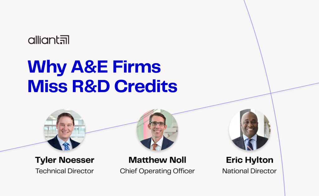 Top 5 Reasons A&E Firms Are Underclaiming the Credit