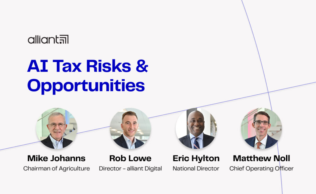 AI and Tax in Agribusiness – Dangers for Complex Tax Work and Opportunities for Repeatable Tasks